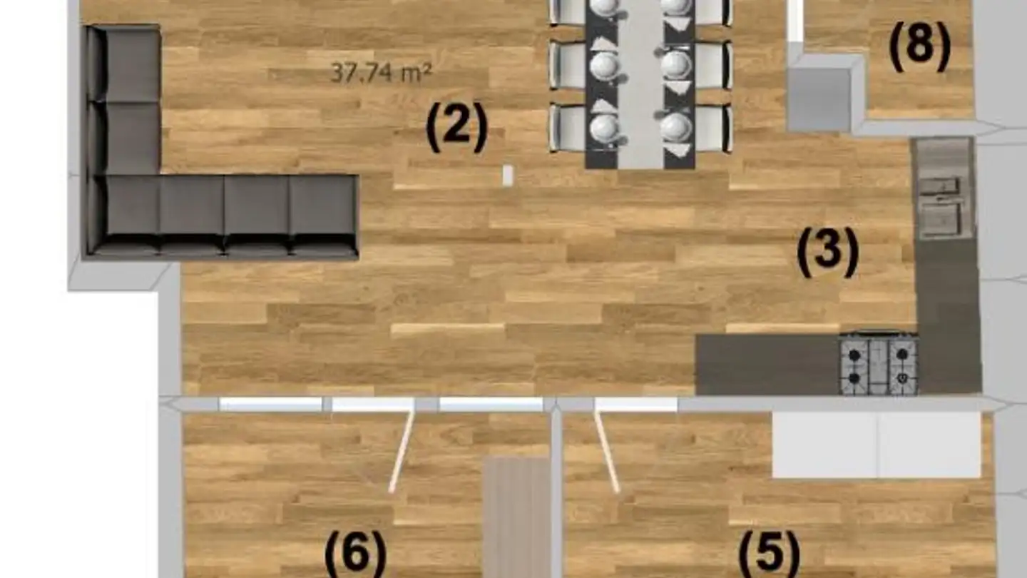 Wohnung mieten - Hauptstrasse 32, 5075 Hornussen