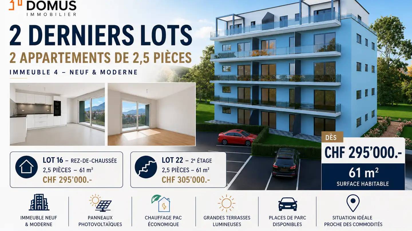 Apartment for sale - 2800 Delémont