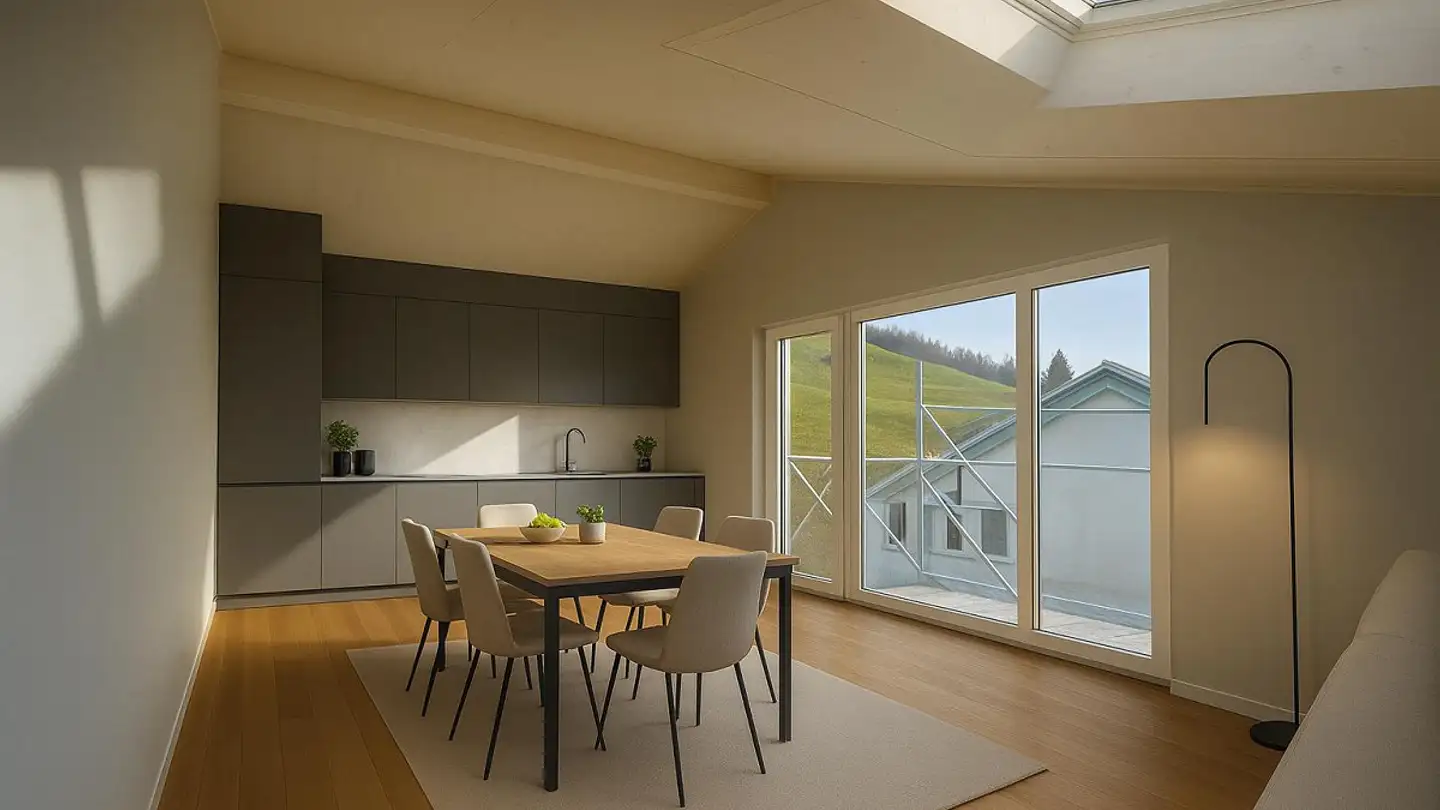 Appartement à louer - Dorfstrasse, 9054 Haslen AI - Photo 3