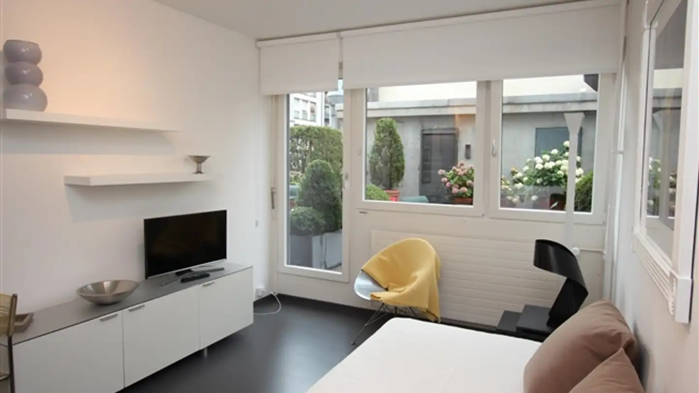 Appartement meublé à louer - Rue Des Glacis-De-Rive 17, 1207 Genève