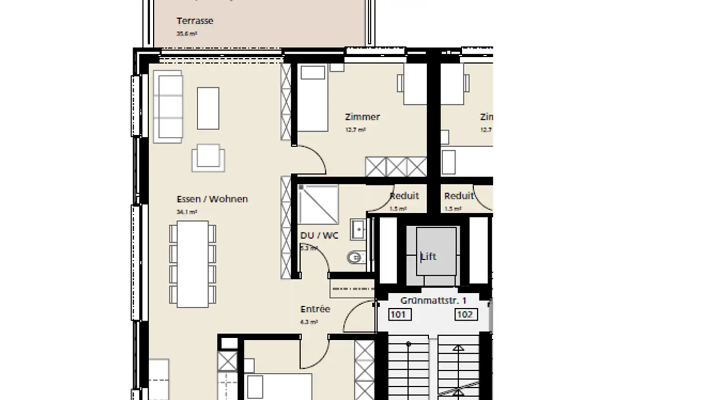 Wohnung mieten - Grünmattstrasse 1, 8405 Winterthur - Foto 4