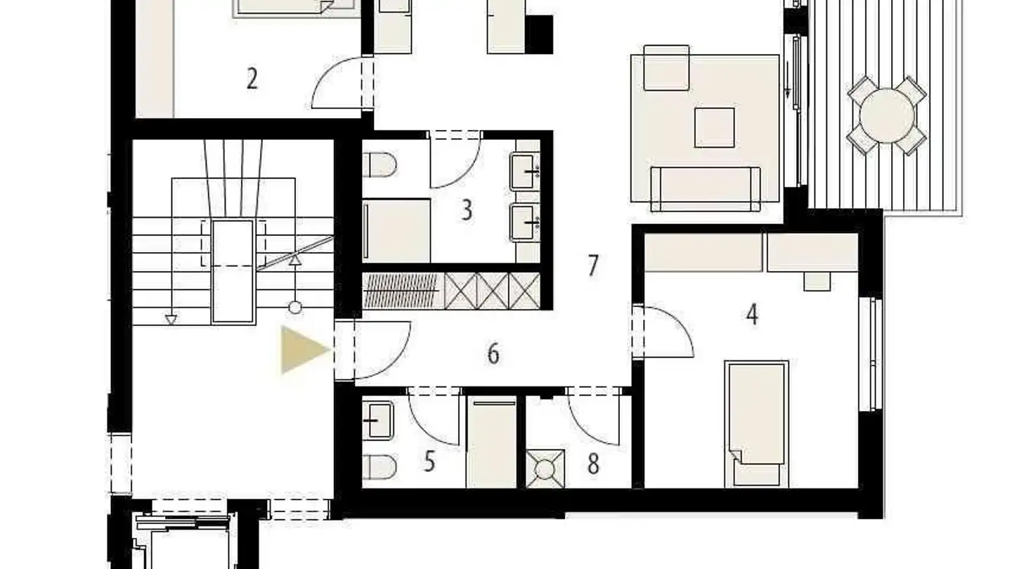 Appartement à louer - Weidstrasse 4, 5426 Lengnau AG - Photo 2