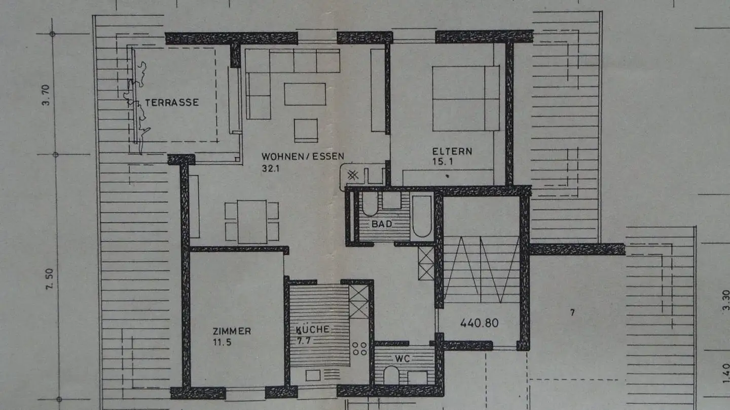Attic flat for rent - Talackerstrasse 73, 8152 Glattbrugg - Photo 3