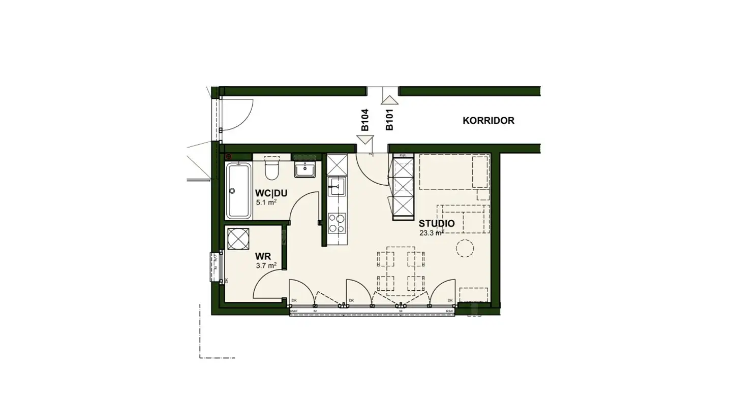 Appartement à louer - Dorfstrasse 34, 5242 Lupfig - Photo 4
