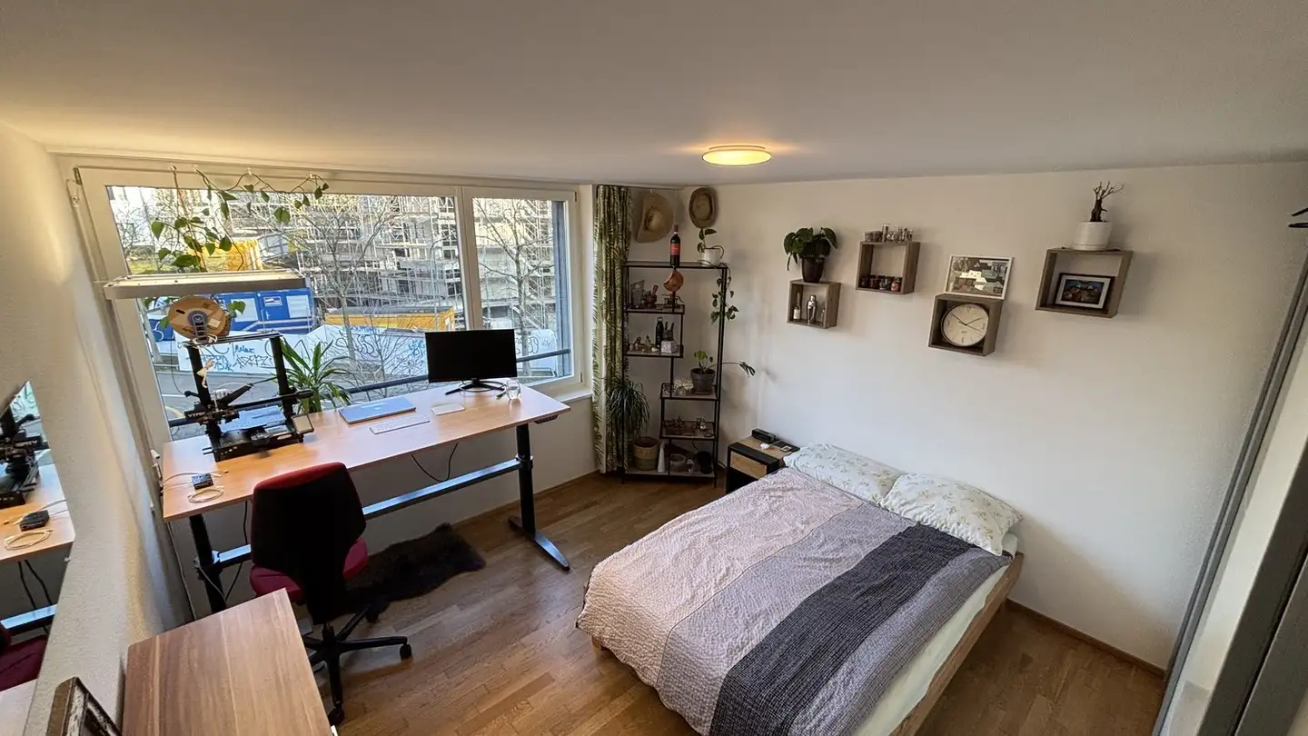 Single room for rent - Binzallee 6, 8055 Zürich