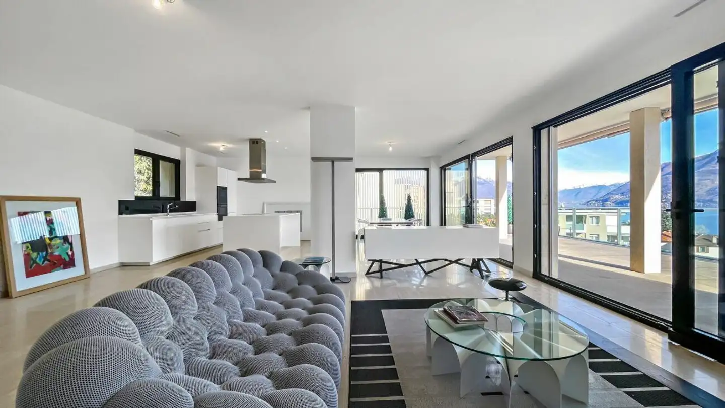 Attique à vendre - Via Valmara, 6614 Brissago