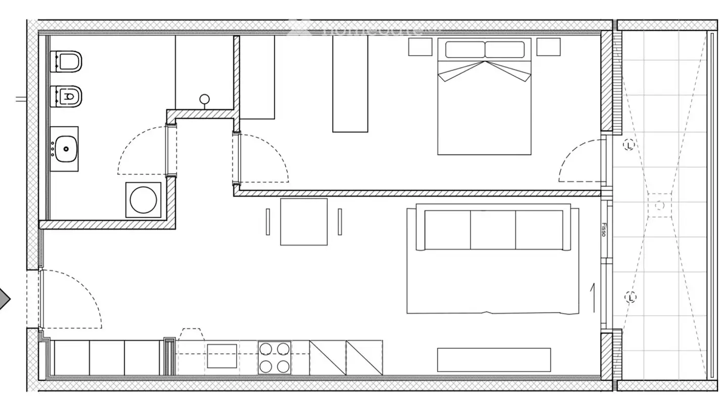 Appartement à louer - Via Cantonale, 6537 Grono