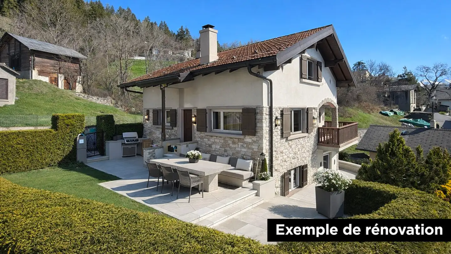 Einfamilienhaus kaufen - Route Du Pojat 1, 3971 Chermignon - Foto 2