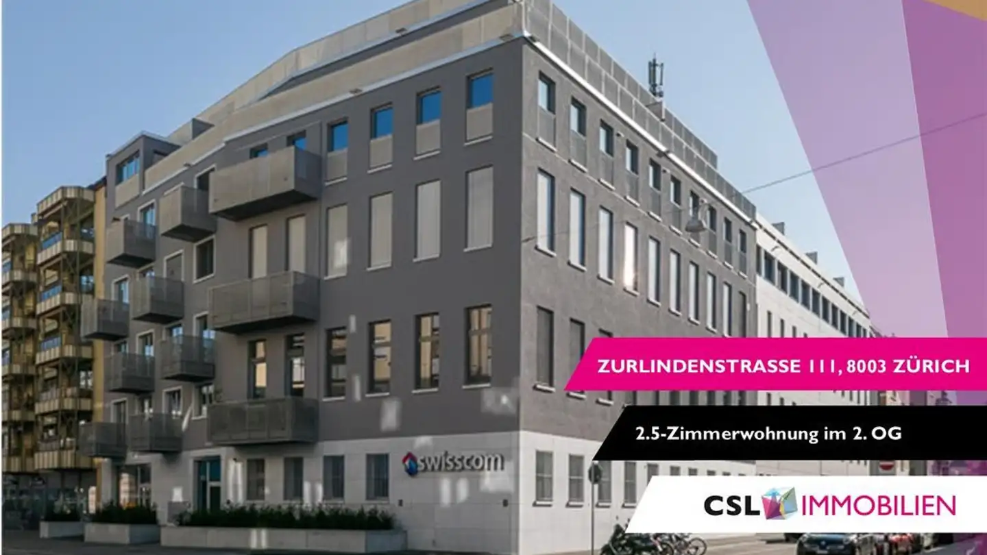 Appartement à louer - Zurlindenstrasse 111, 8003 Zürich