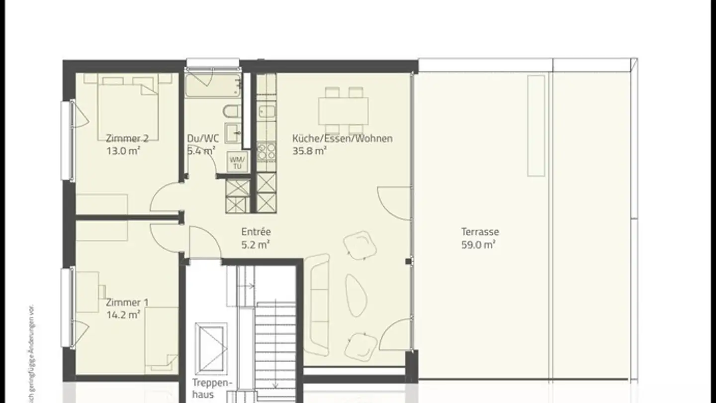 Wohnung mieten - Blümlisalpstrasse 9, 4562 Biberist - Foto 4