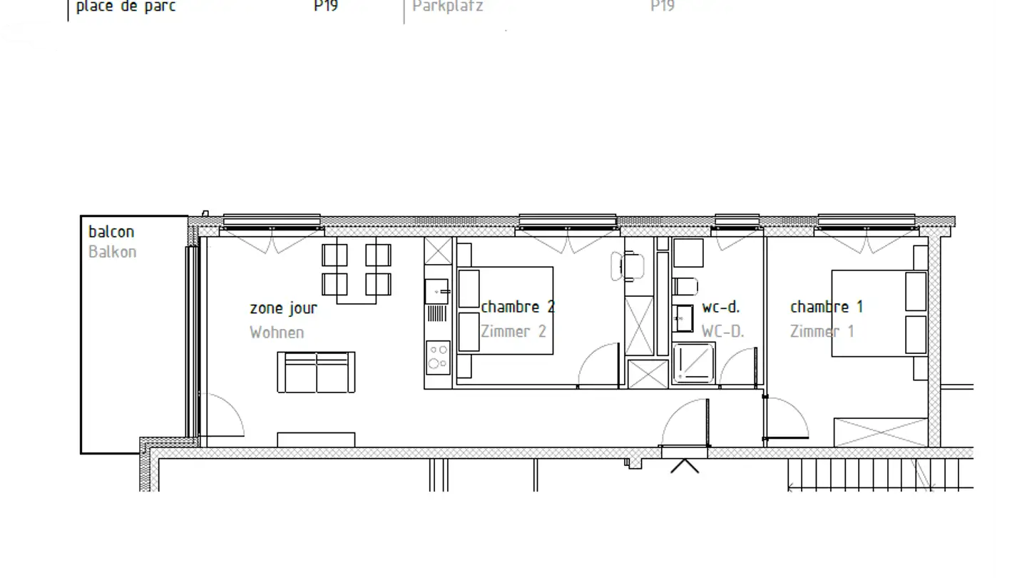 Wohnung mieten - Sältimattenstrasse 13, 3940 Steg VS - Foto 4