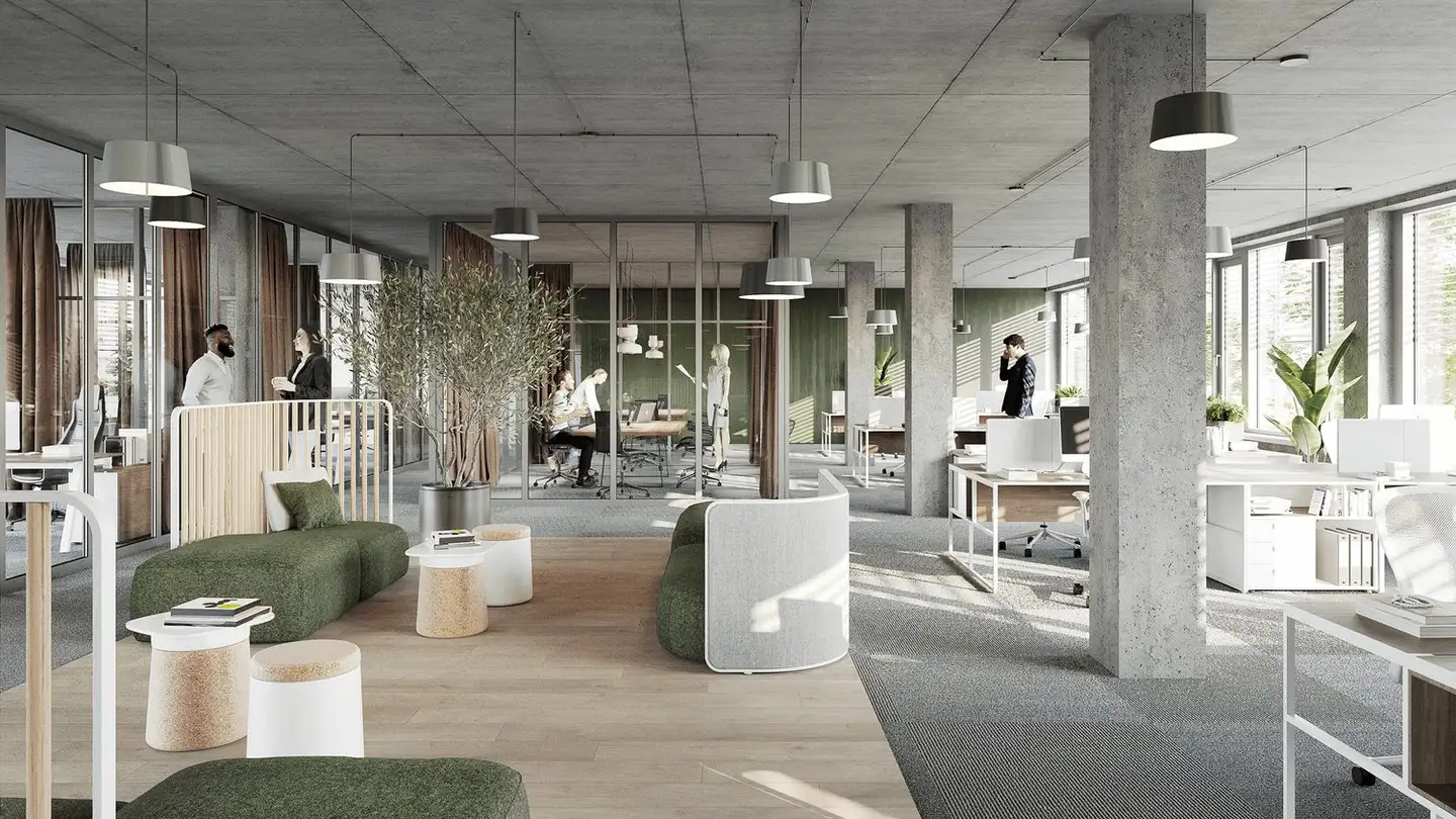 Bürofläche mieten - Heiligkreuzstrasse 2, 9008 St. Gallen