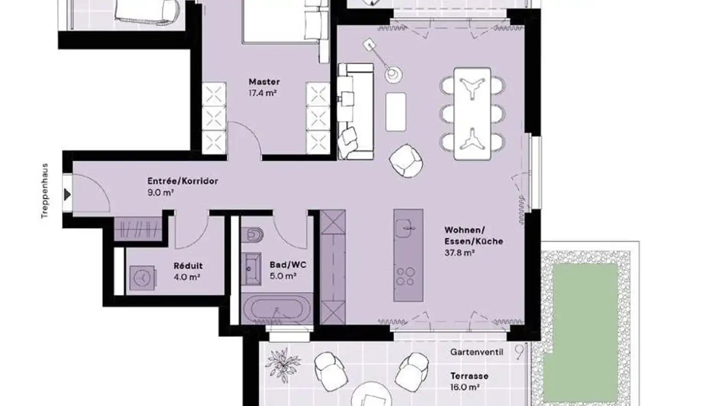 Attico in affitto - Schützenstrasse 25, 8304 Wallisellen - Foto 2