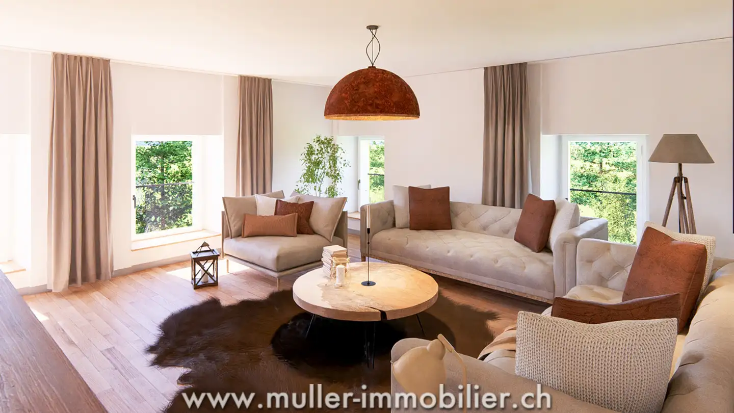 Doppelhaushälfte kaufen - 1800 Vevey - Foto 3