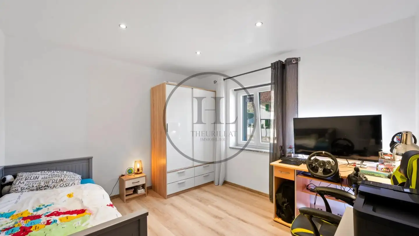 Wohnung mieten - Vers l'Eglise 5, 2923 Courtemaîche - Foto 4