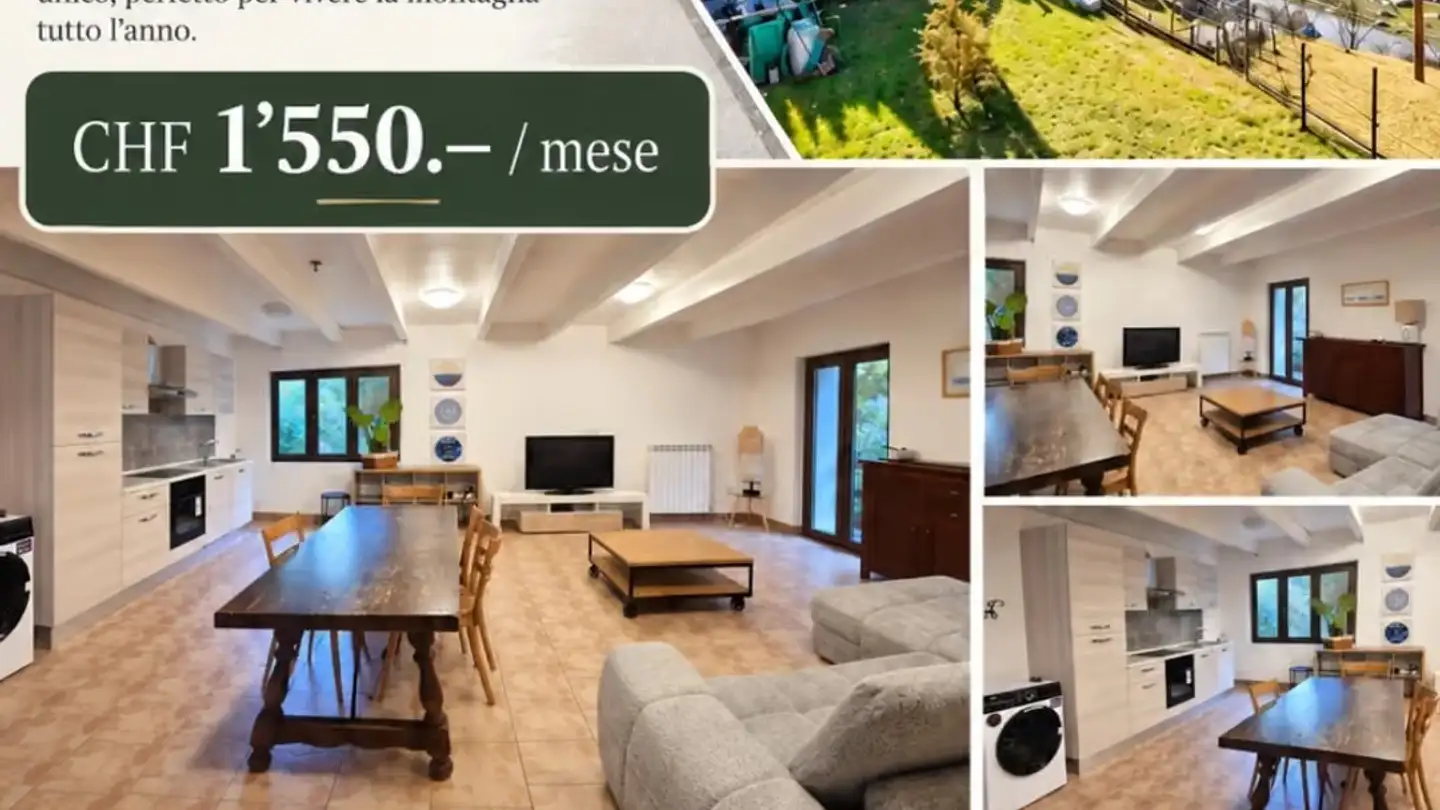 Apartment for rent - Carrale Motta 19, 6634 Brione (Verzasca)