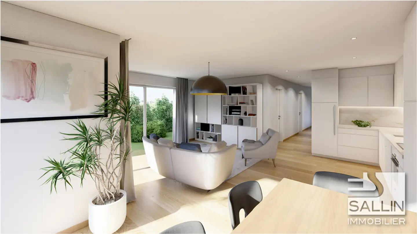 Wohnung kaufen - Route de l'Eglise 1B, 1681 Billens - Foto 4