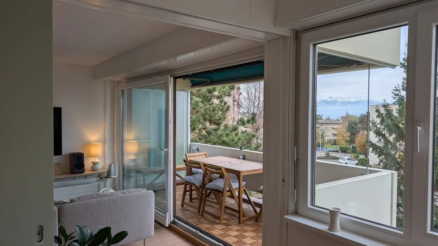 Wohnung mieten - Chemin Des Vignes 1, 1185 Mont-sur-Rolle - Foto 2