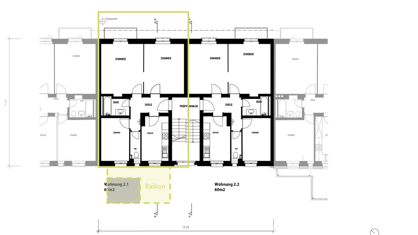 Apartment for rent - Geranienstrasse 6, 8008 Zürich - Photo 2