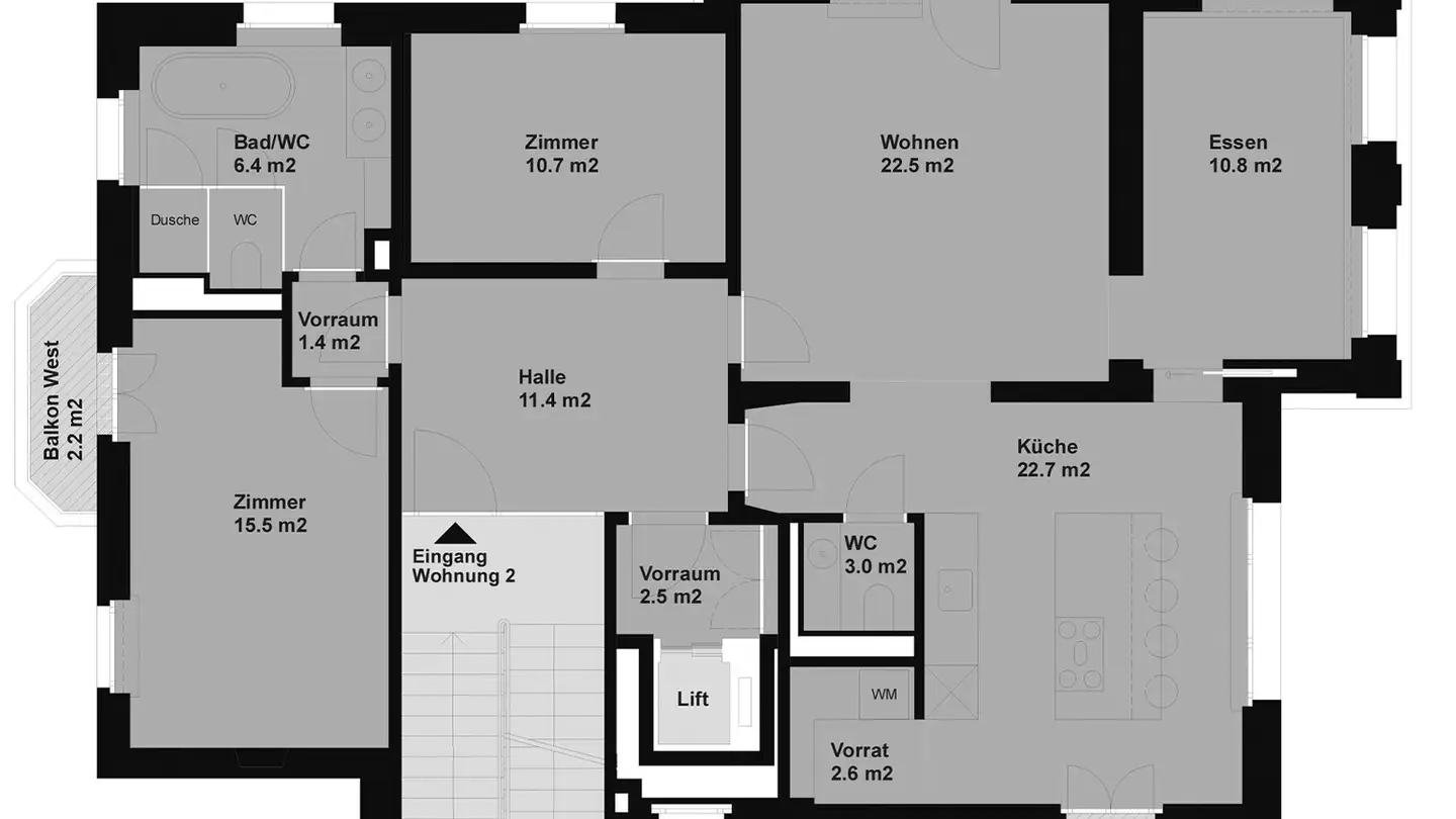 Appartamento in affitto - 8810 Horgen - Photo 2