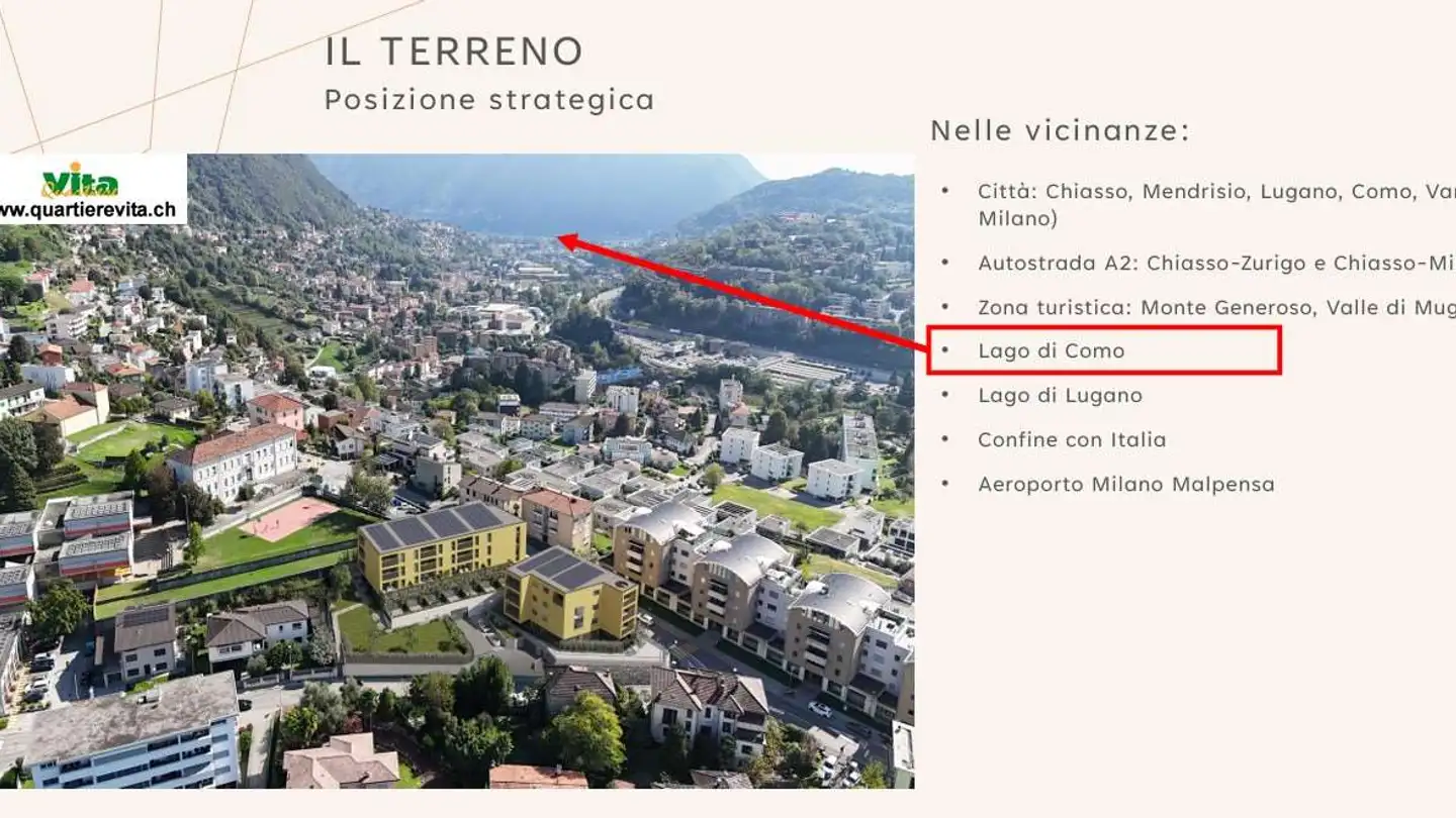 Möblierte Wohnung kaufen - Via Stefano Franscini 3, 6833 Vacallo - Foto 2