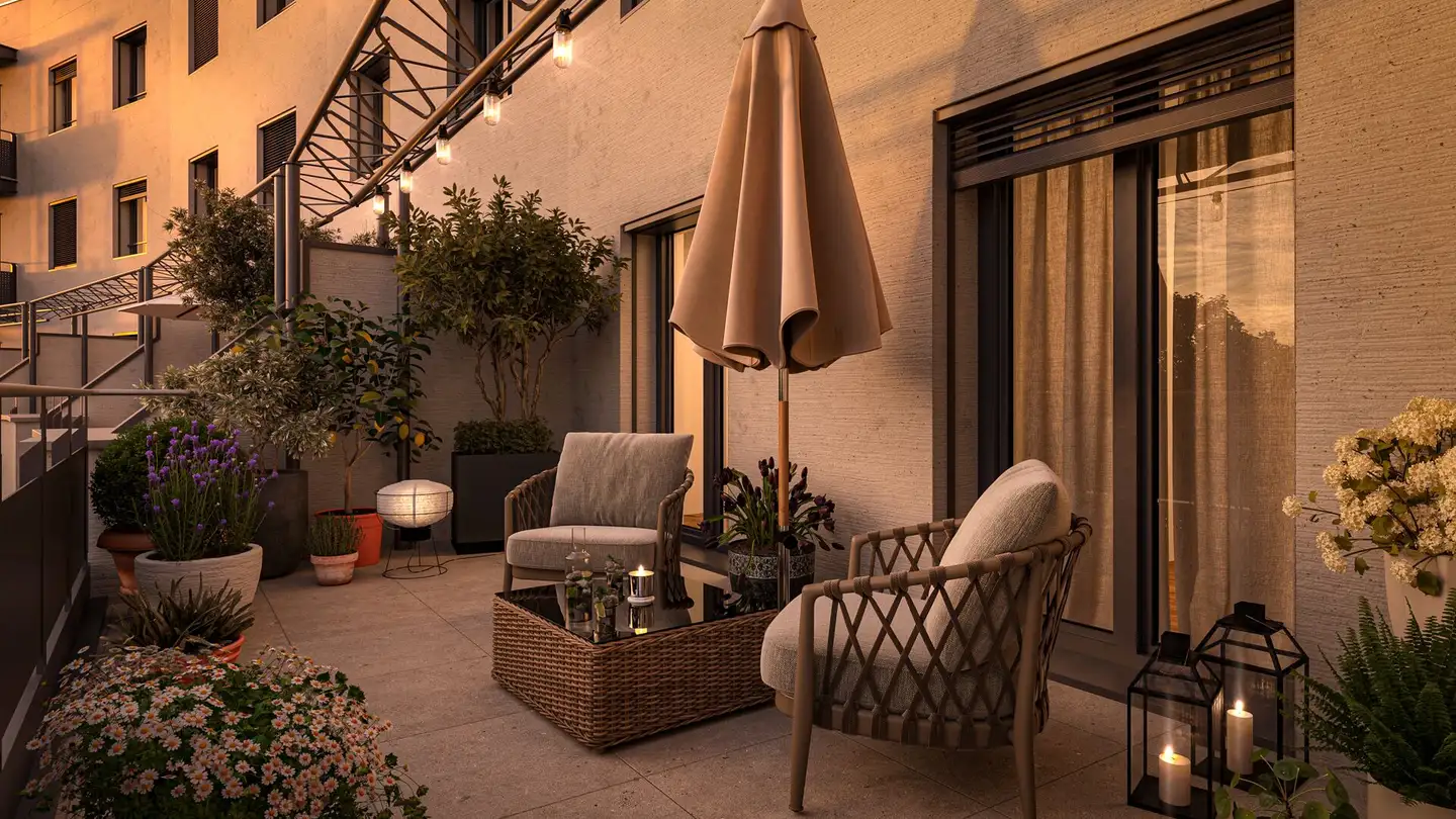 Penthouse mieten - Neudorfstrasse, 8050 Zürich