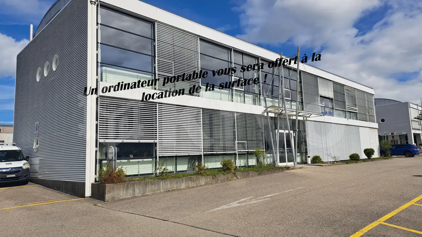 Shop for rent - Route André-Piller 43, 1720 Corminboeuf