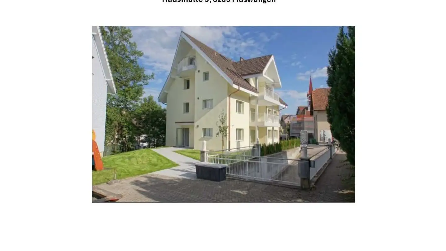 Appartement à louer - Hausmatte 5, 6289 Müswangen