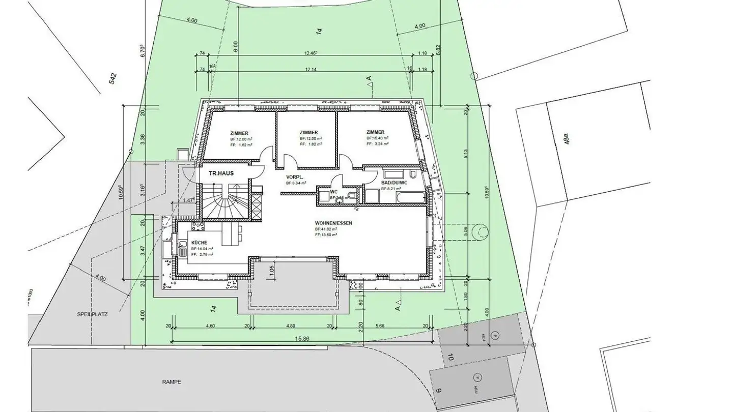 Appartement à louer - Hausmatte 5, 6289 Müswangen - Photo 2