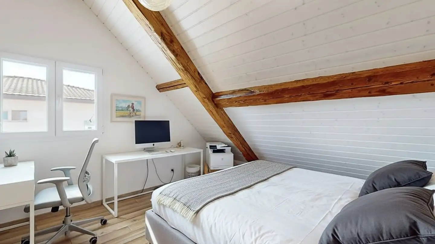 Apartment for rent - Route Des Arbognes 27, 1774 Cousset - Photo 4