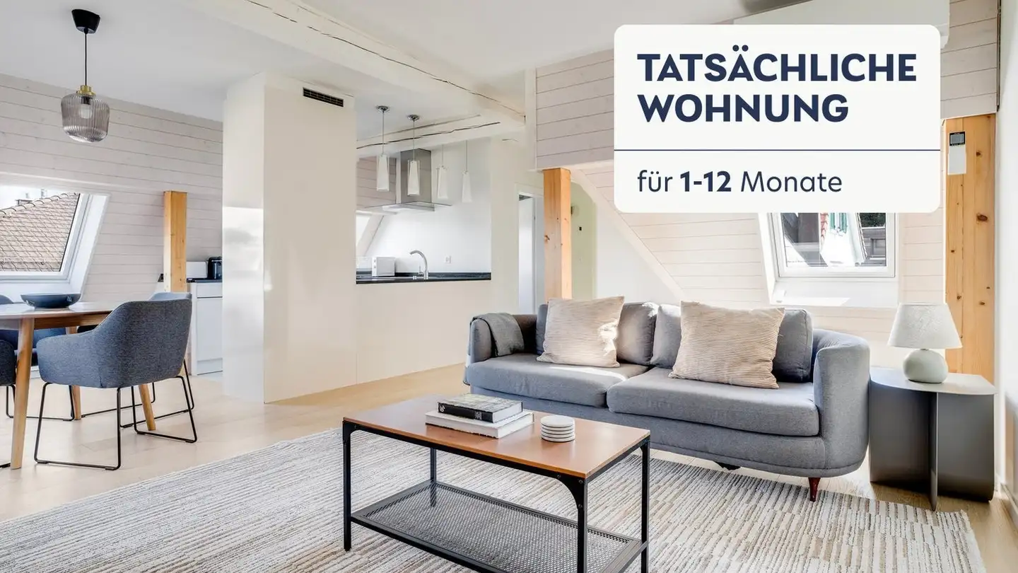 Appartement meublé à louer - Mutschellenstrasse 17, 8002 Zürich