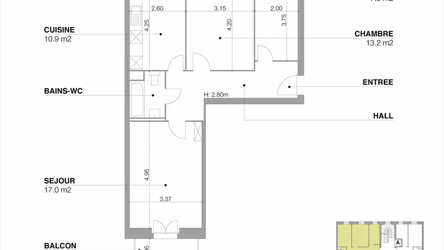 Appartement à louer - Rue Cavour 12, 1203 Genève - Photo 4