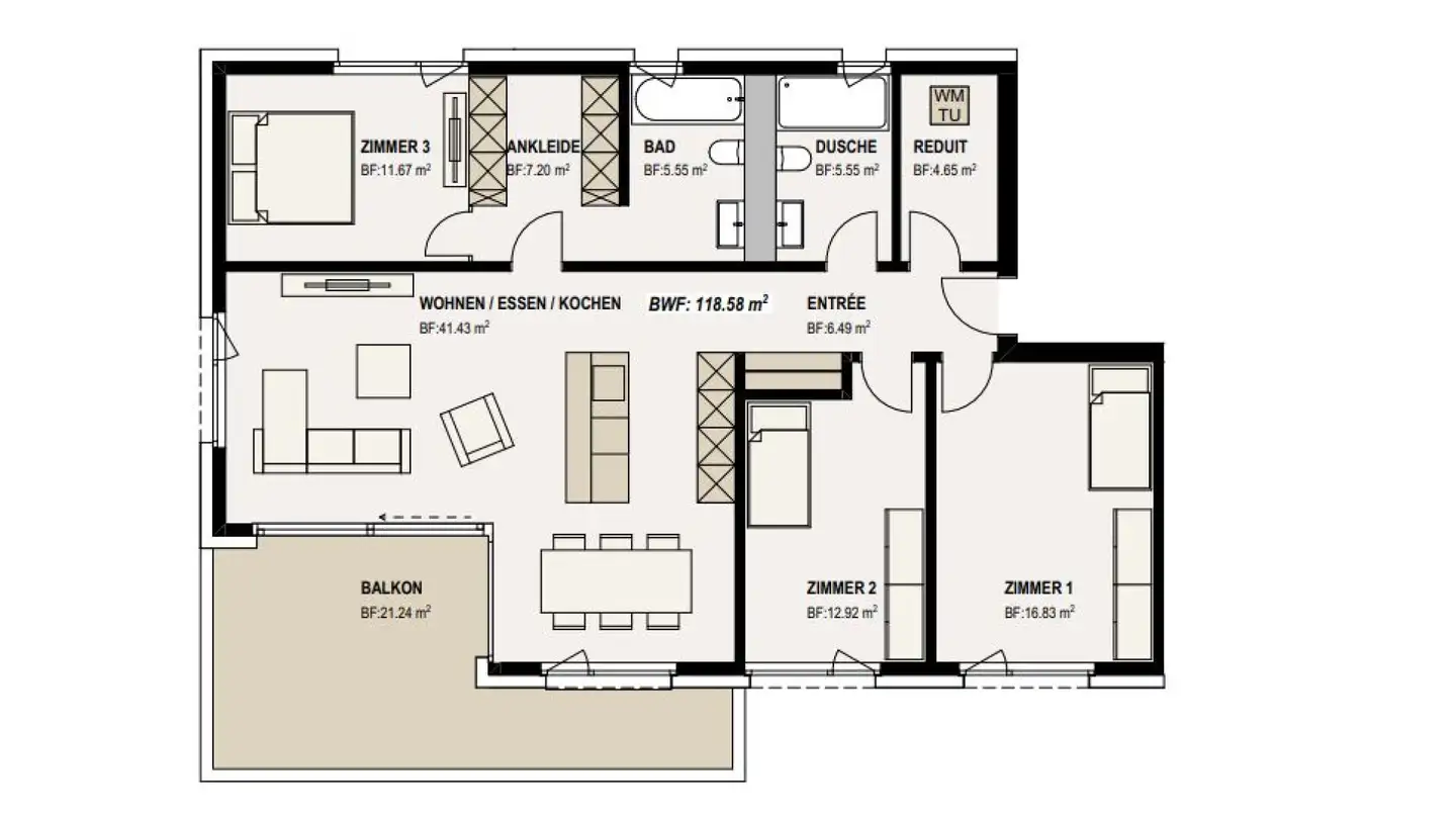 Appartamento in vendita - Burghalde, 5054 Moosleerau - Photo 4