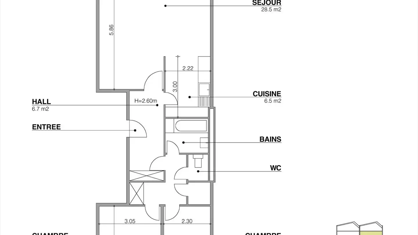Appartement à louer - Chemin Des Champs-Gottreux 14, 1212 Grand-Lancy - Photo 4