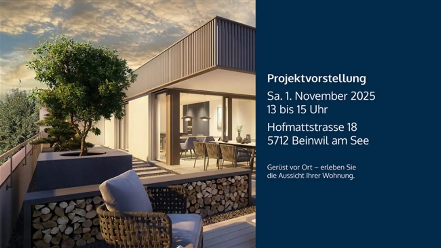 Attique à vendre - Hofmattstrasse 18, 5712 Beinwil am See