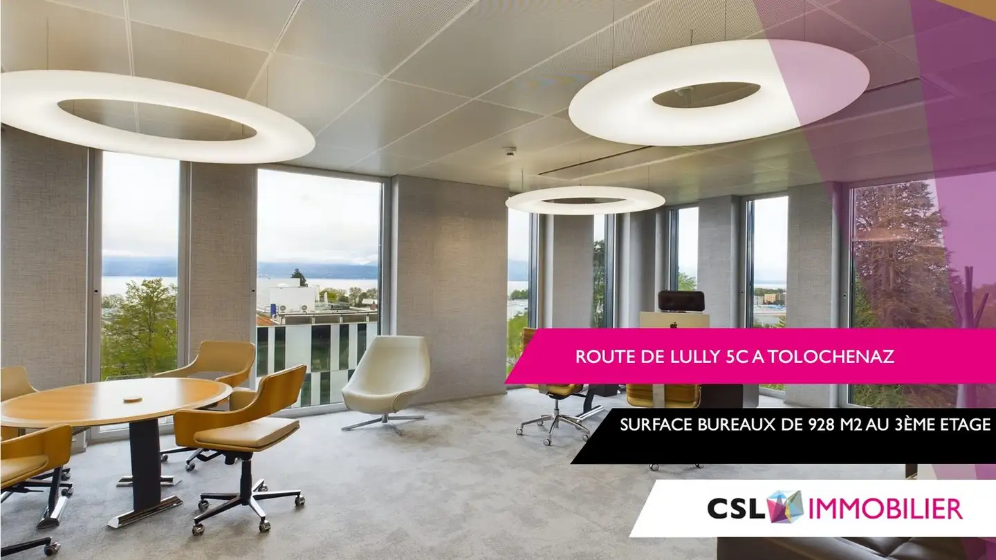 Bureau à louer - Route De Lully 5c, 1131 Tolochenaz