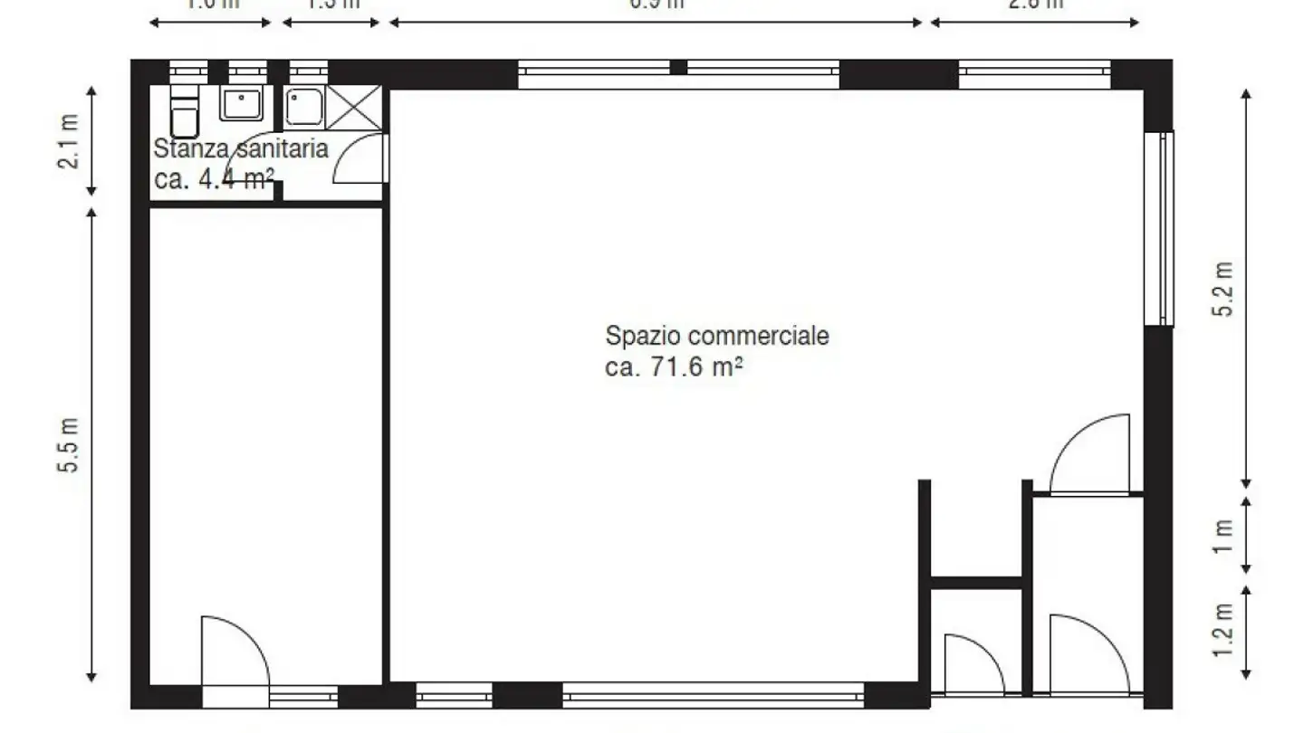 Office space for rent - Via Stazione 17b, 6760 Faido - Photo 4