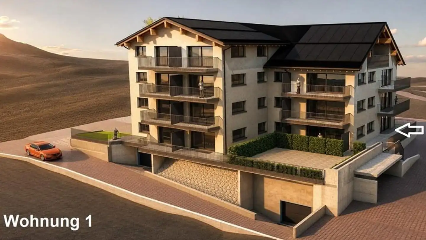 Appartement à louer - Schuderserstrasse 3, 7220 Schiers