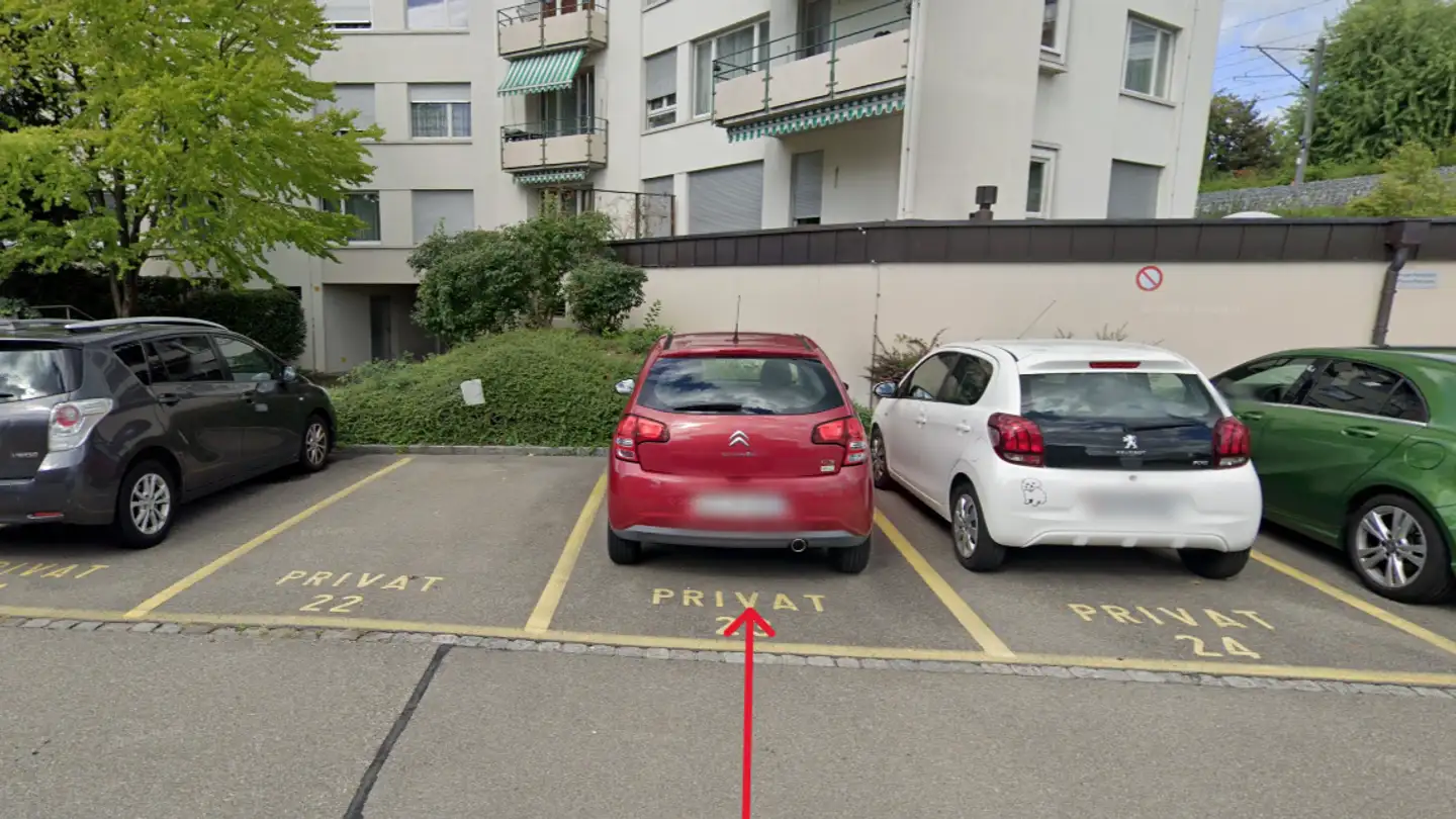 Outdoor parking space for rent - Seidengasse 17, 8706 Meilen