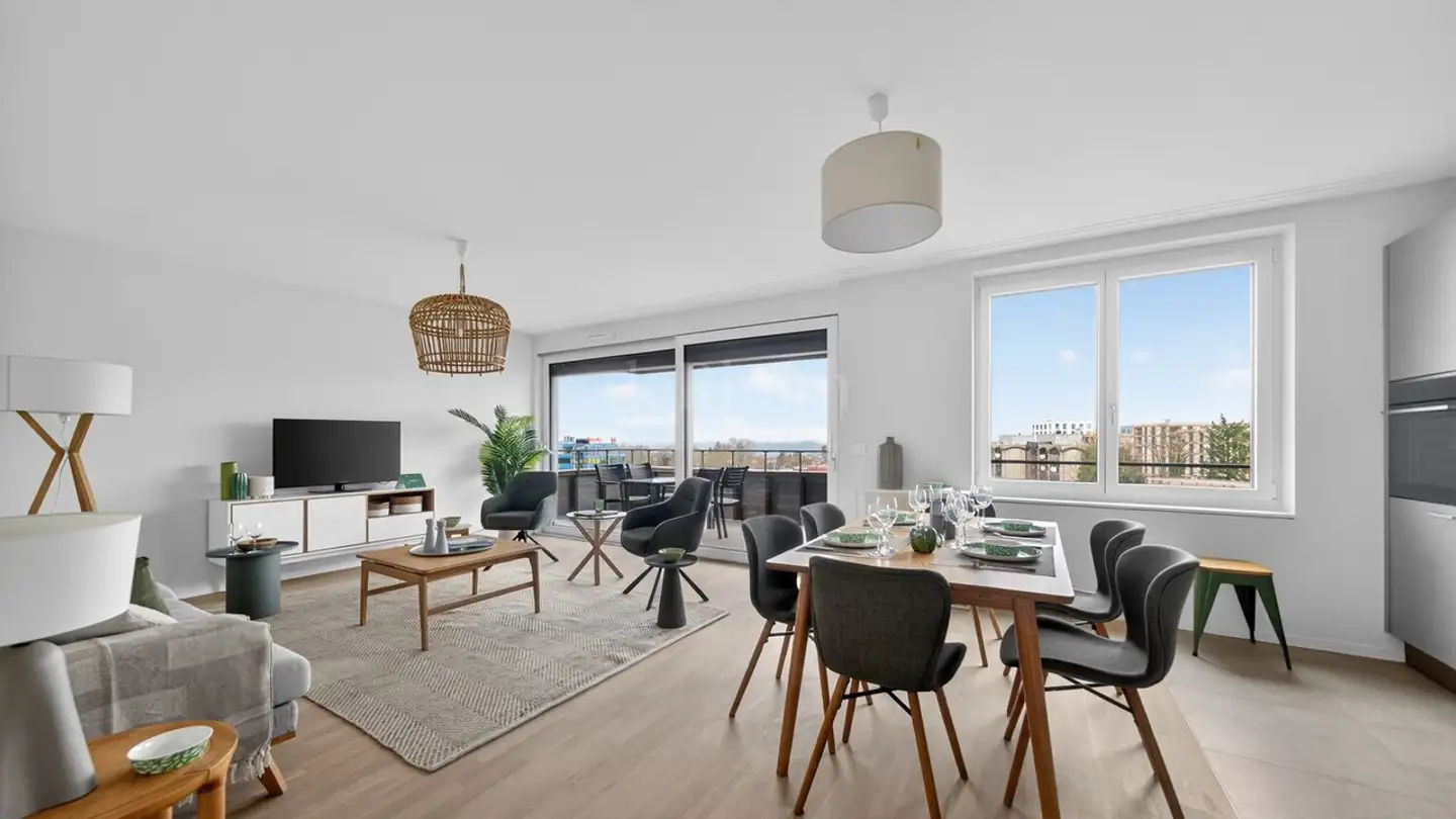 Wohnung mieten - En Baumettaz, 1023 Crissier - Foto 3