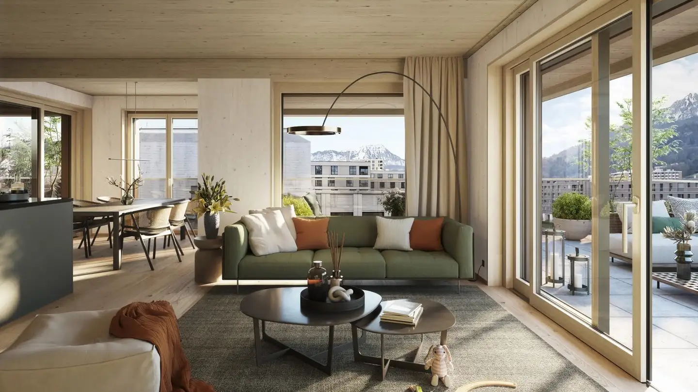 Wohnung mieten - Allmendstrasse 20a, 6048 Horw