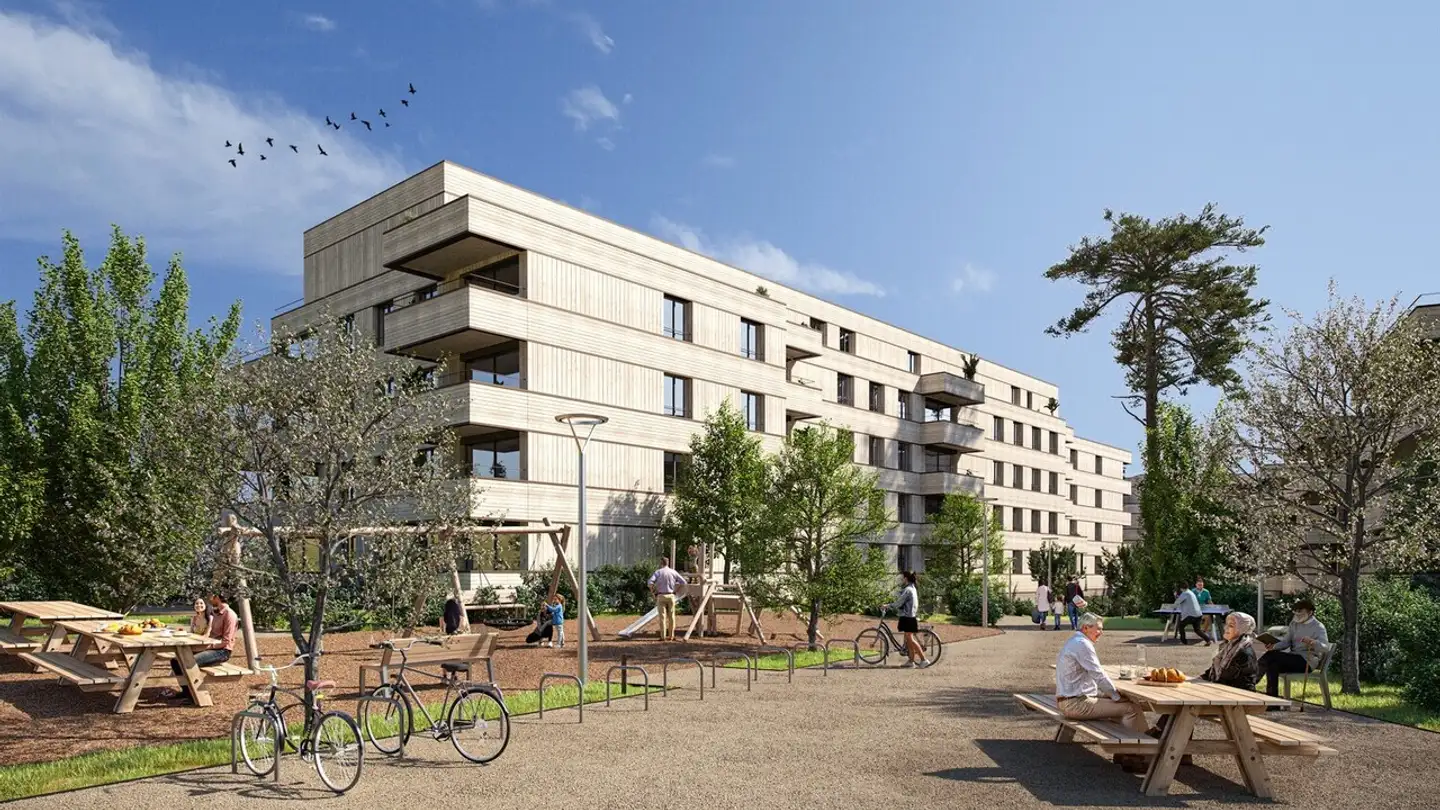 Wohnung mieten - En Baumettaz, 1023 Crissier