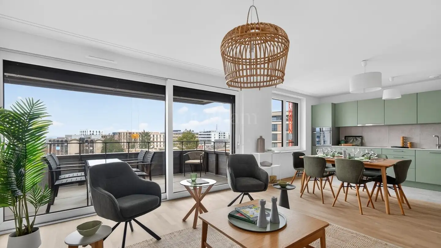 Wohnung mieten - En Baumettaz, 1023 Crissier - Foto 4