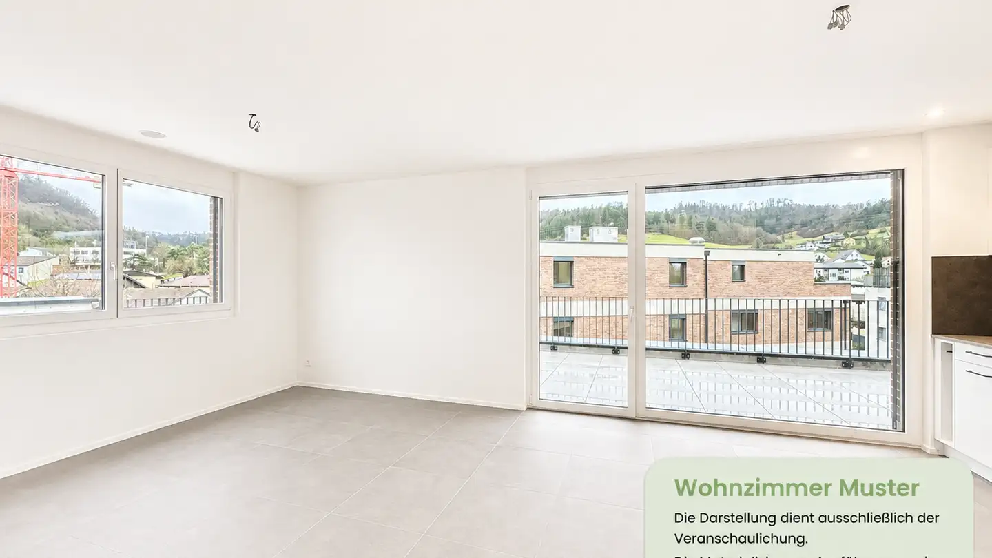 Wohnung mieten - Kirchweg 83, 4234 Zullwil - Foto 3