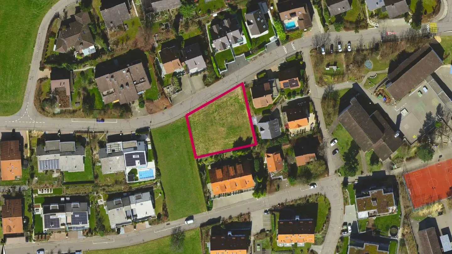 Terrain constructible à vendre - Zihlstrasse, 8107 Buchs ZH