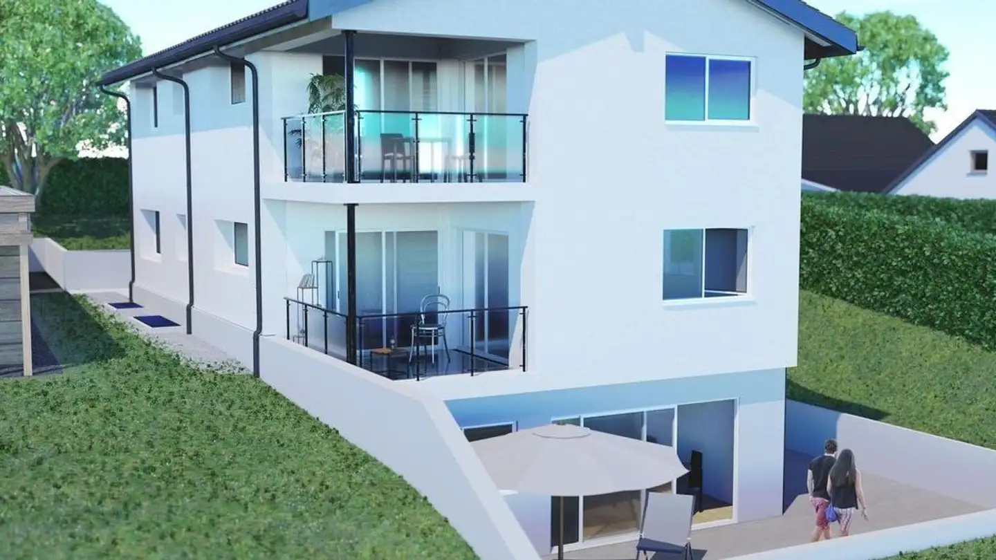 Appartamento a gradini in affitto - Impasse Des Glaïeuls 2, 1720 Corminboeuf