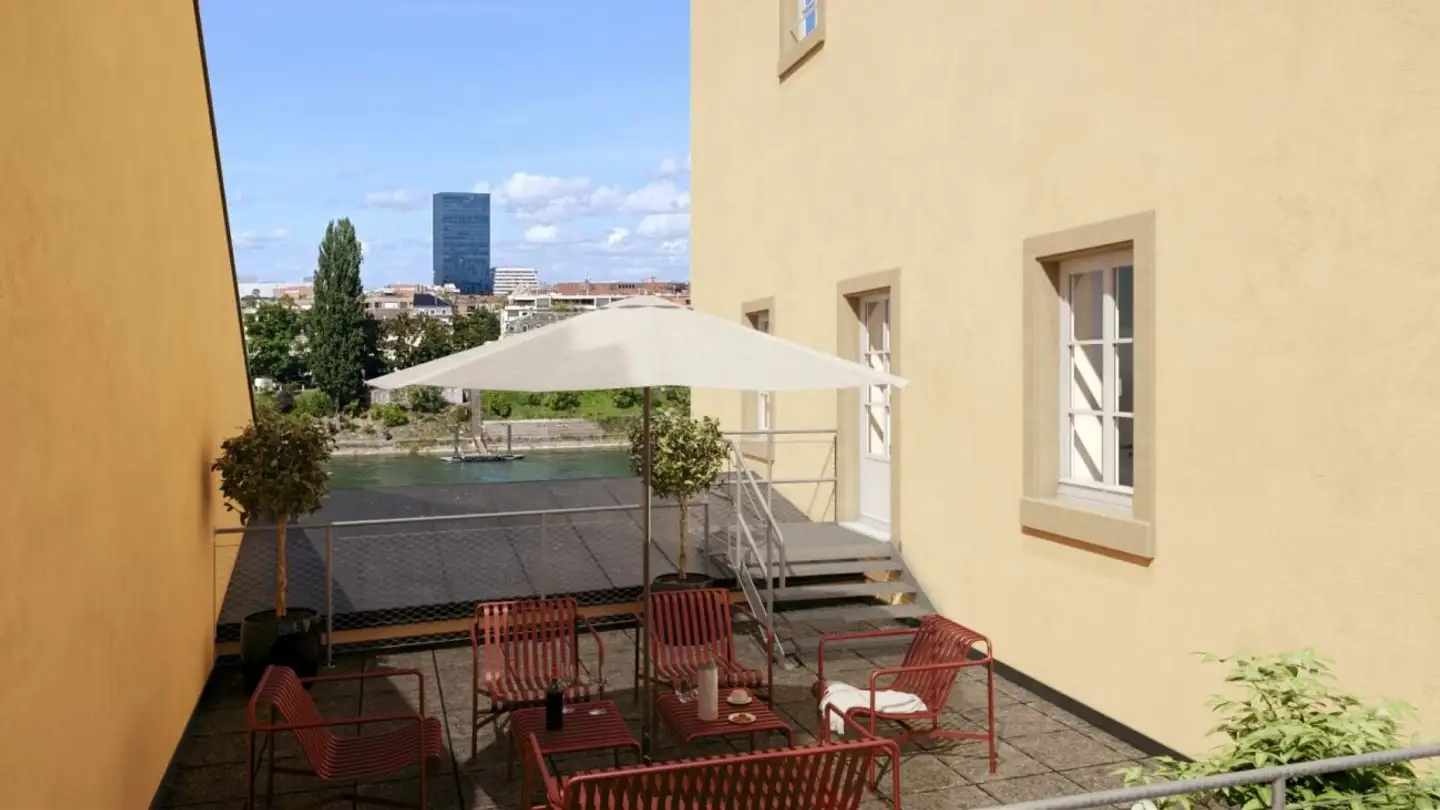 Appartement meublé à louer - St. Alban-Rheinweg 74, 4052 Basel - Photo 2