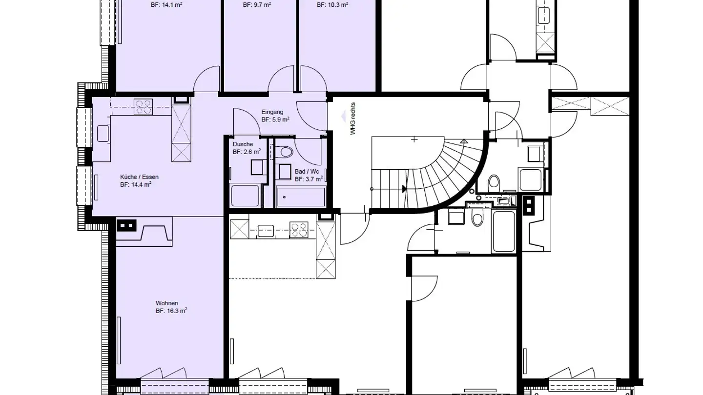 Apartment for rent - Walderstrasse 50, 8340 Hinwil - Photo 3