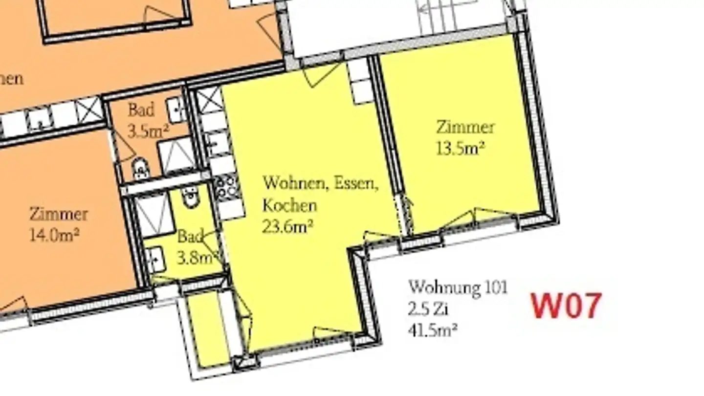 Apartment for rent - Haldengässli, 8706 Meilen - Photo 4