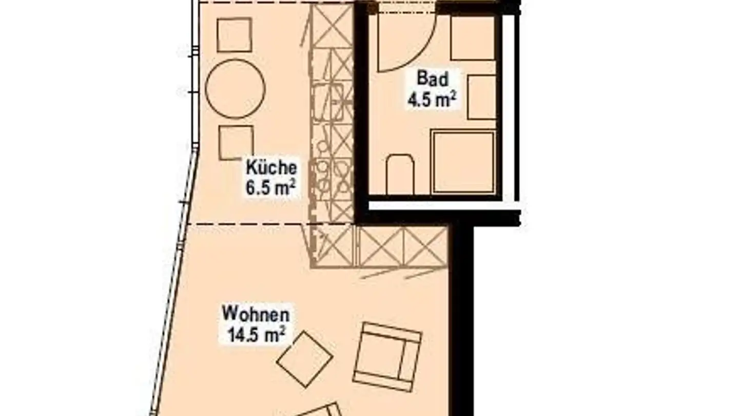 Wohnung mieten - Bahnhofstrasse 4, 6370 Stans - Foto 4